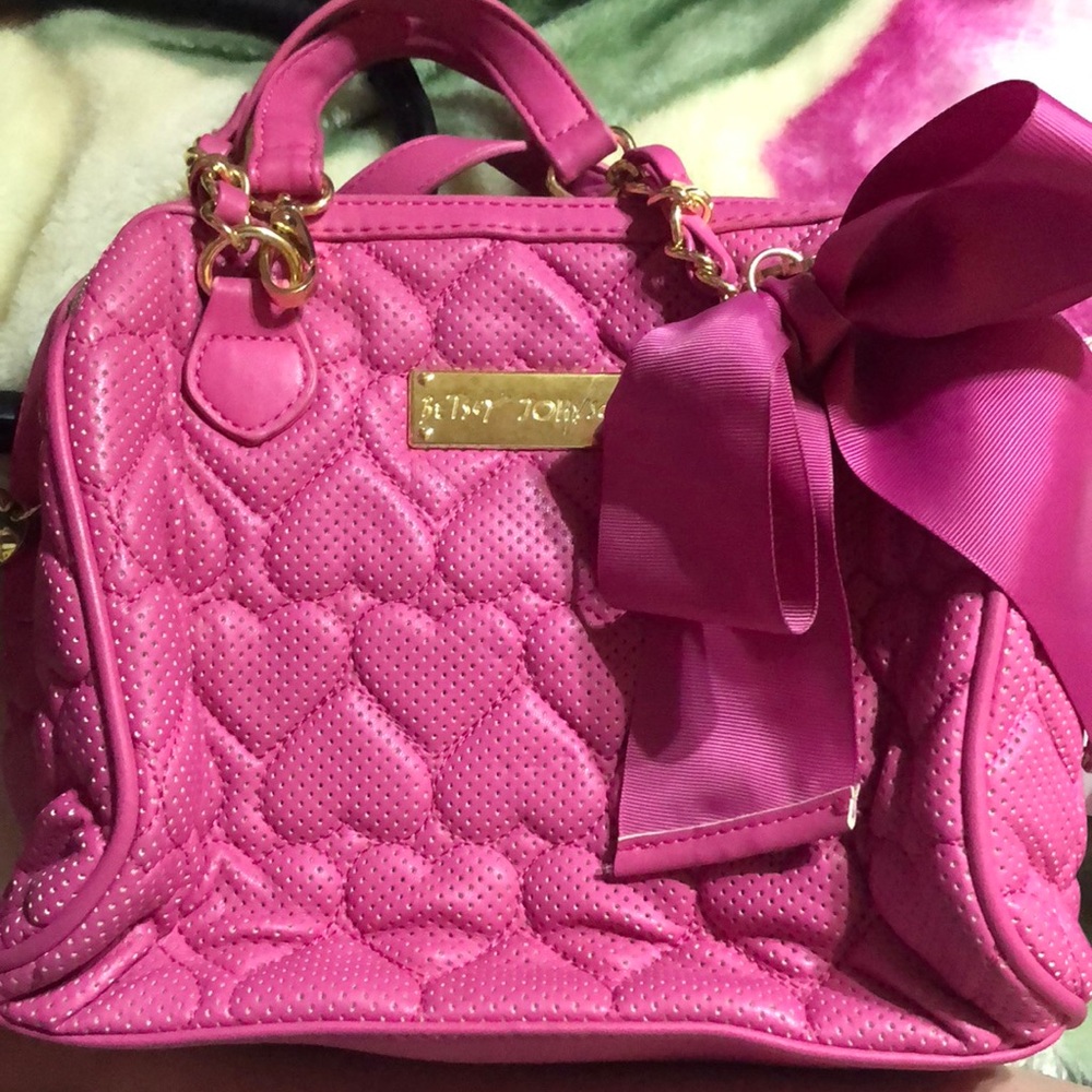 Betsey Johnson pink purse